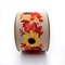Designer’s Shop WR 63-5221 Fall Sunflower & Pumpkin Wired Edge Ribbon – 2.5" x 10 Yards – Autumn Harvest Floral